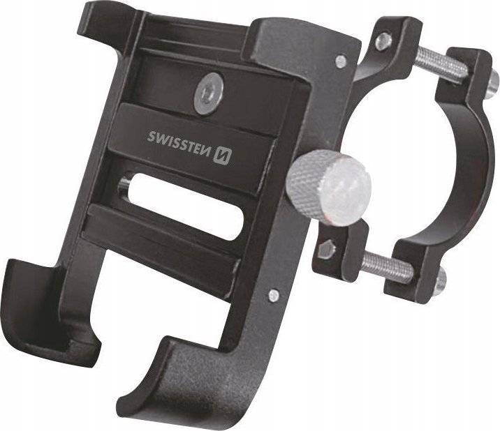 Mbajtës telefoni për biçikletë dhe motor Swissten BM1, 5.5 10 cm, i zi