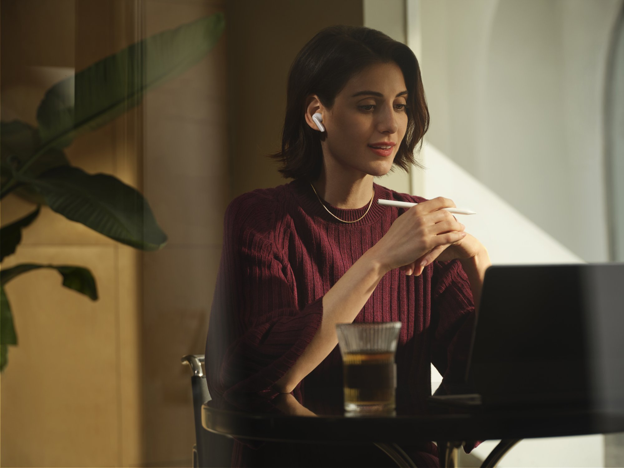 Kufje wireless Xiaomi Buds 5 Pro, anulim zhurme, Bluetooth, të bardha