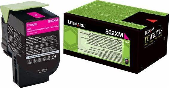 Toner për printer Lexmark 80C2XM0, magenta