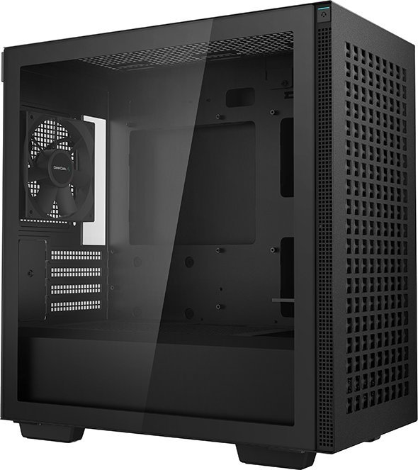 [OUTLET] Kasë Deepcool CH370, e zezë, Midi Tower