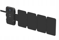 Соларен повербанк VIKING TYR I, 10000mAh, брзо полнење QC3.0 PD, безжично полнење, црн