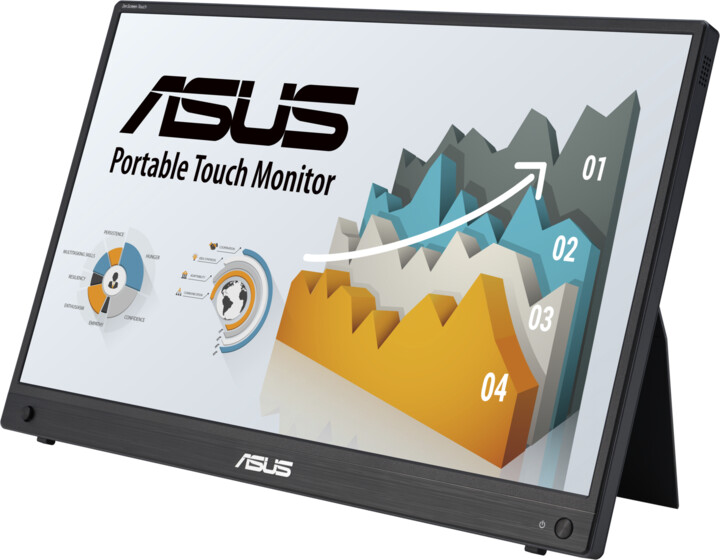 Монитор ASUS ZenScreen MB16AHT - LED, 15.6", FHD, црн