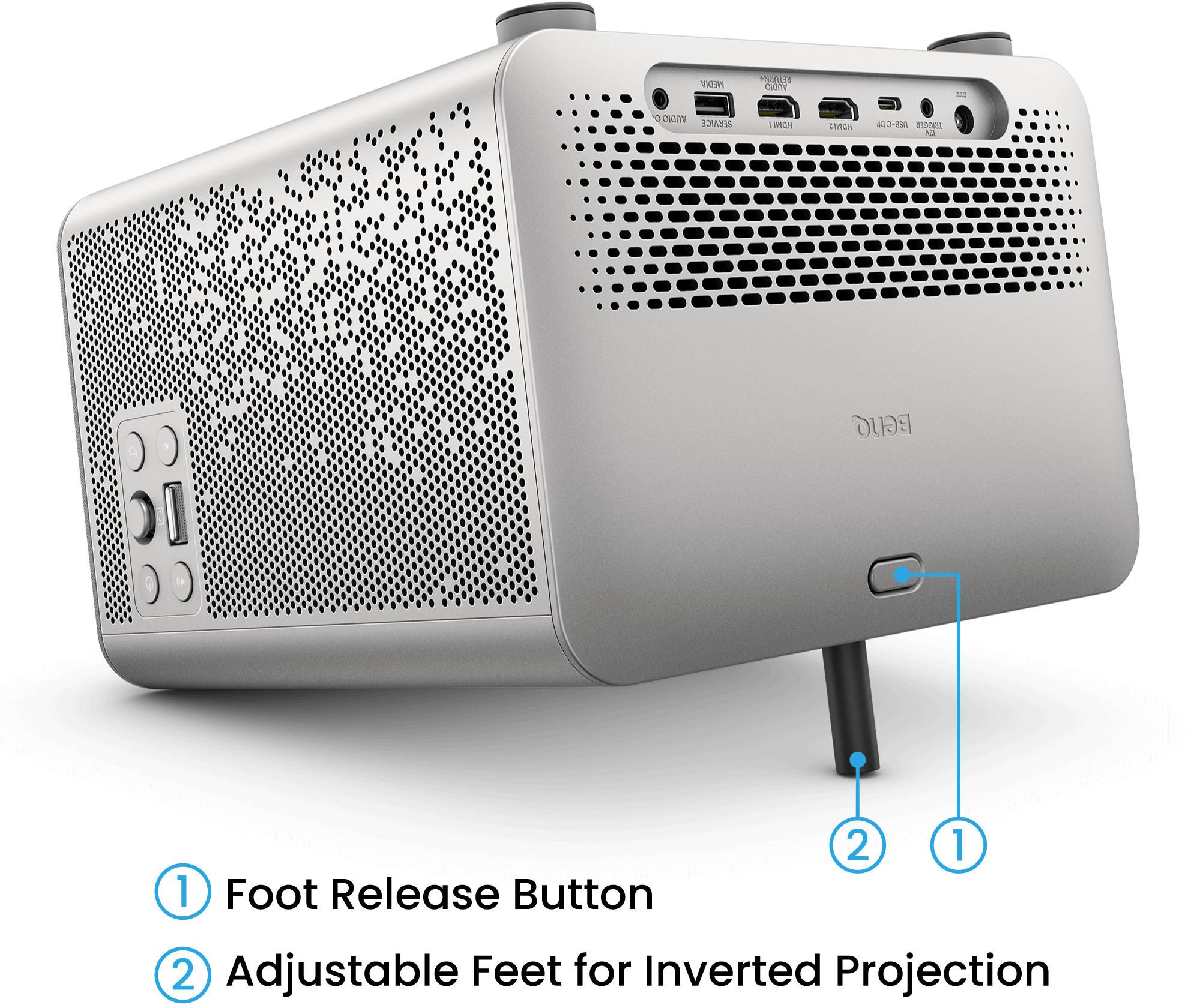 Projektor BenQ TK705STi, 4K UHD, 3000 ANSI lumens, i bardhë