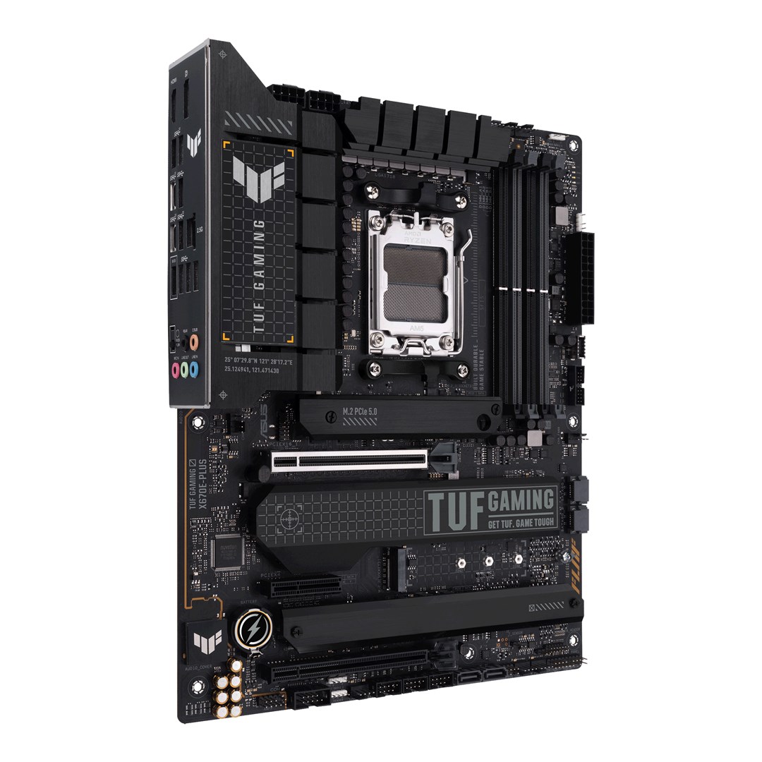 Pllakë amë ASUS TUF Gaming X670E-PLUS AMD X670 Socket AM5 ATX
