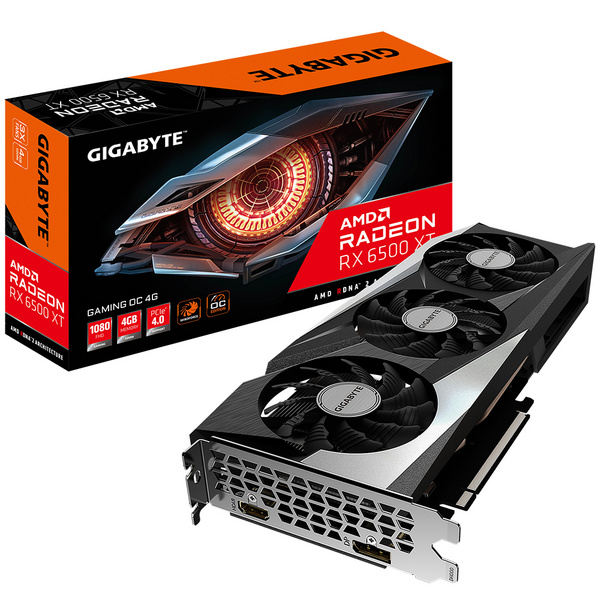 Графичка картичка - Gigabyte Radeon RX 6500 XT GAMING OC 4G AMD 4 GB GDDR6