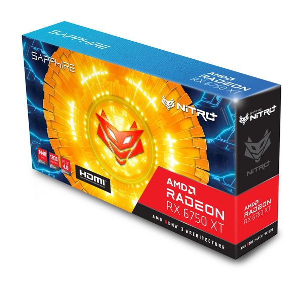 Kartelë grafike SAPPHIRE NITRO+ AMD Radeon RX 6750 XT GAMING OC12GB GDDR6 PCI Express 4.0 ATX (11318-01-20G)