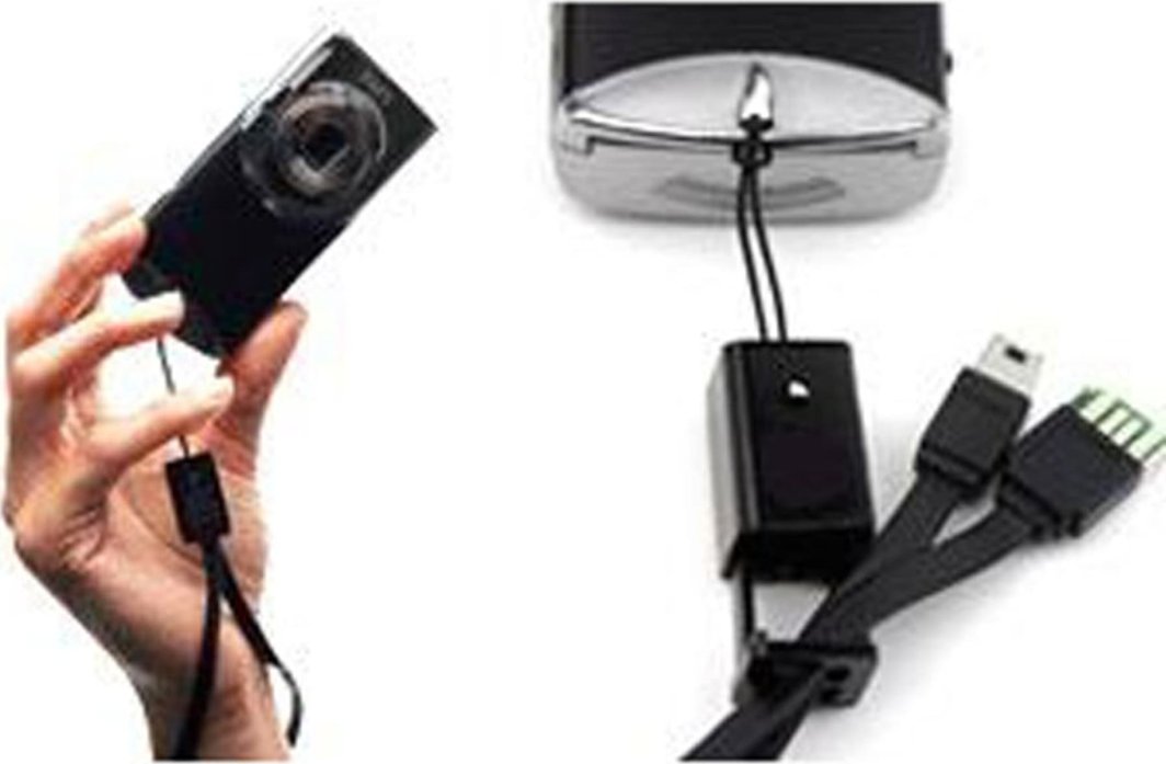 Kabllo USB Logo, USB A 2.0, 0.3m, e zezë