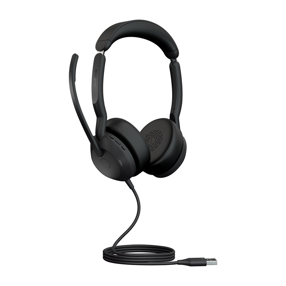 Kufje Jabra Evolve2 50 UC Stereo, USB-A, të zeza