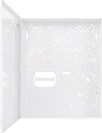 Kuti metalike alarmi Pulsar 17/40/DSPR/L, për furnizim energjie dhe bateri, e bardhë