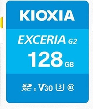 Kartë memorie Kioxia Exceria Gen 2, 128GB, SDXC, e bardhë