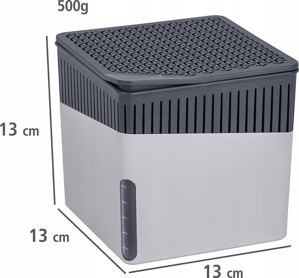 Апсорбер на влага Wenko Cube, 500g, пластика, сива