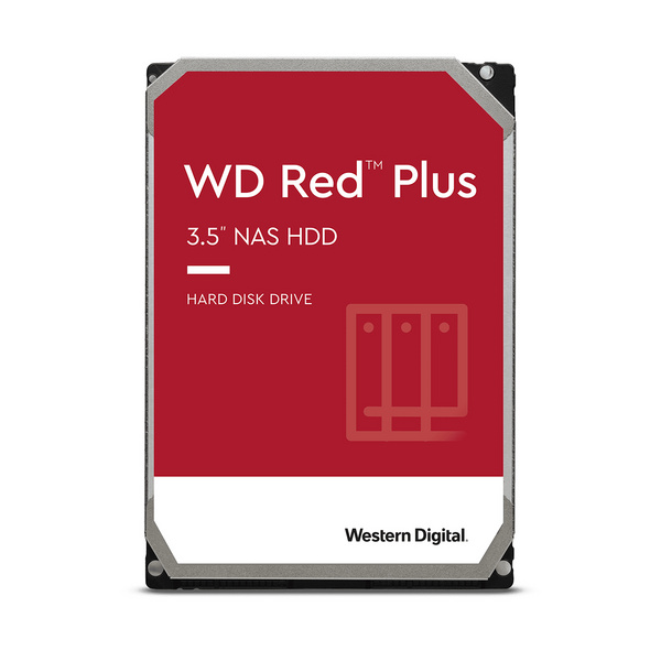 Hard Disk Western Digital WD Red Plus, 3.5", 14TB, 7200 RPM, 512MB Cache