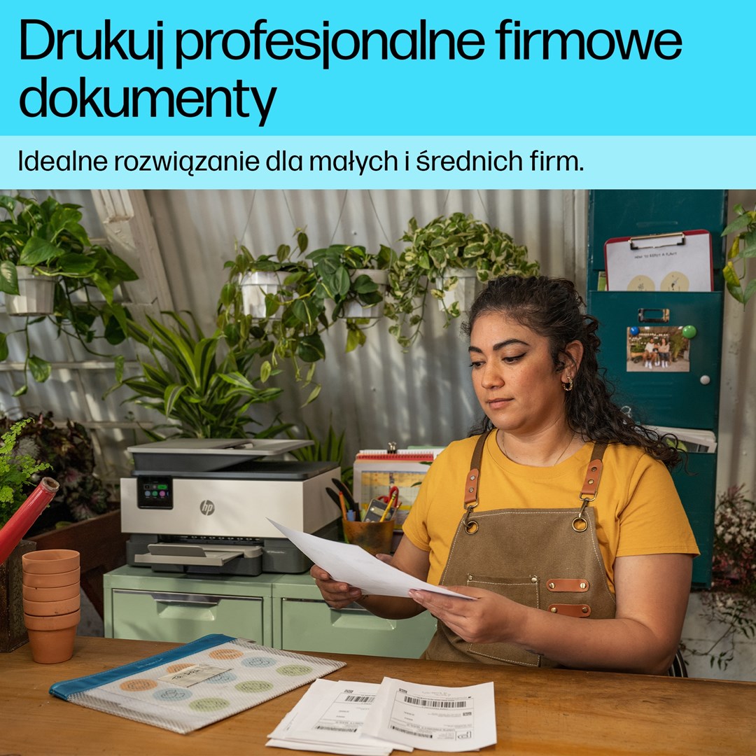 Printer HP OfficeJet Pro 9120e All-in-One, i zi/i bardhë