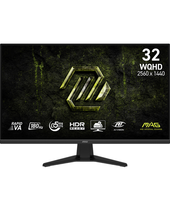 Monitor MSI MAG 325QF E18V, 31.5", WQHD, 180Hz, i zi