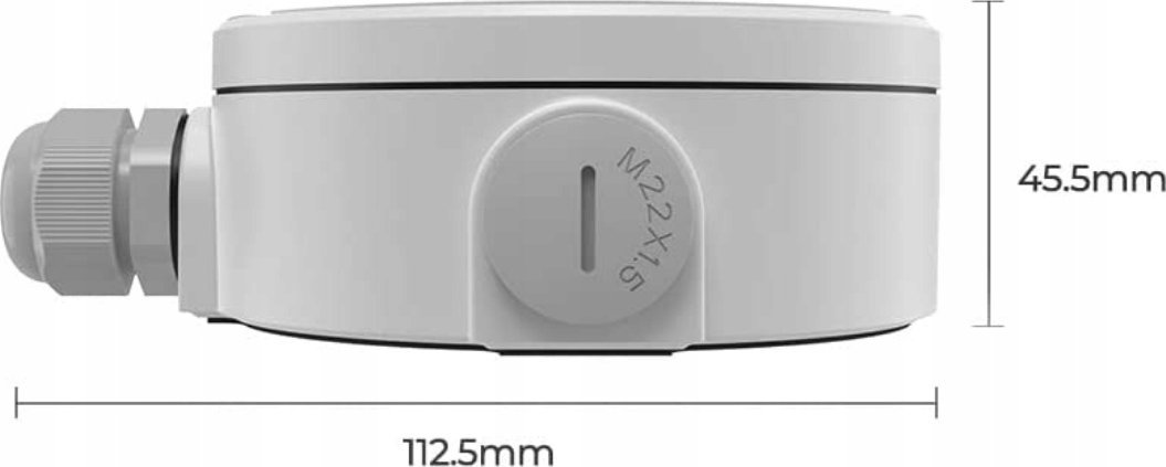 Kuti montuese Reolink Box B10, alumini, për kamera sigurie, e bardhë