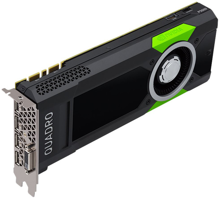 HP NVIDIA Quadro P5000, 16GB GDDR5X