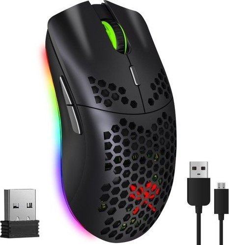 Maus gaming pa tel, 2400 DPI, USB, i zi