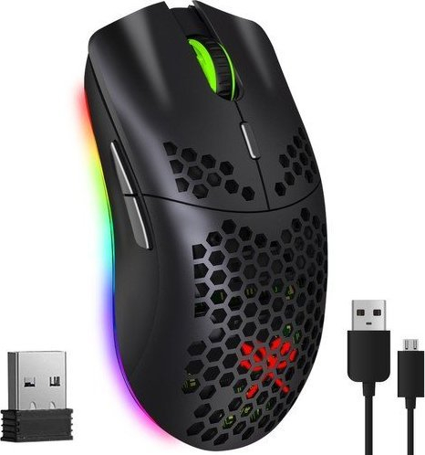 Maus gaming pa tel, 2400 DPI, USB, i zi