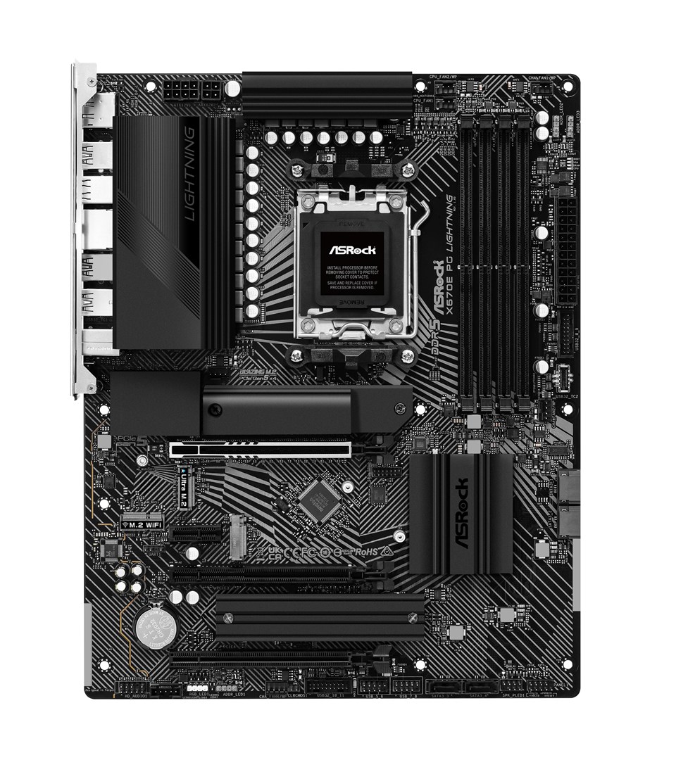 Pllakë amë Asrock X670E PG Lightning AMD X670 Socket AM5 ATX