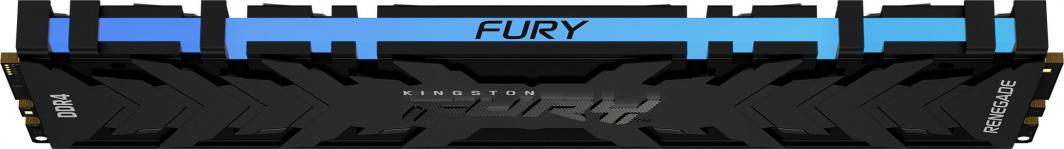 Memorie Kingston Fury Renegade RGB, DDR4, 16 GB, 4600 MHz, CL19, KF446C19RBAK2/16