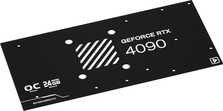 Bllok uji për kartë grafike Barrow, për MSI RTX 4090 TRIO SUPRIM GAMING X, RGB, me backplate