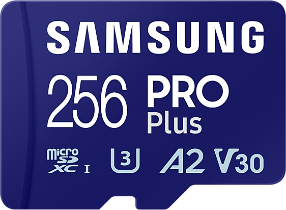Kartë memorie Samsung PRO Plus UHS-I U3 (Class 10) Micro SDXC 256GB + përshtatës USB