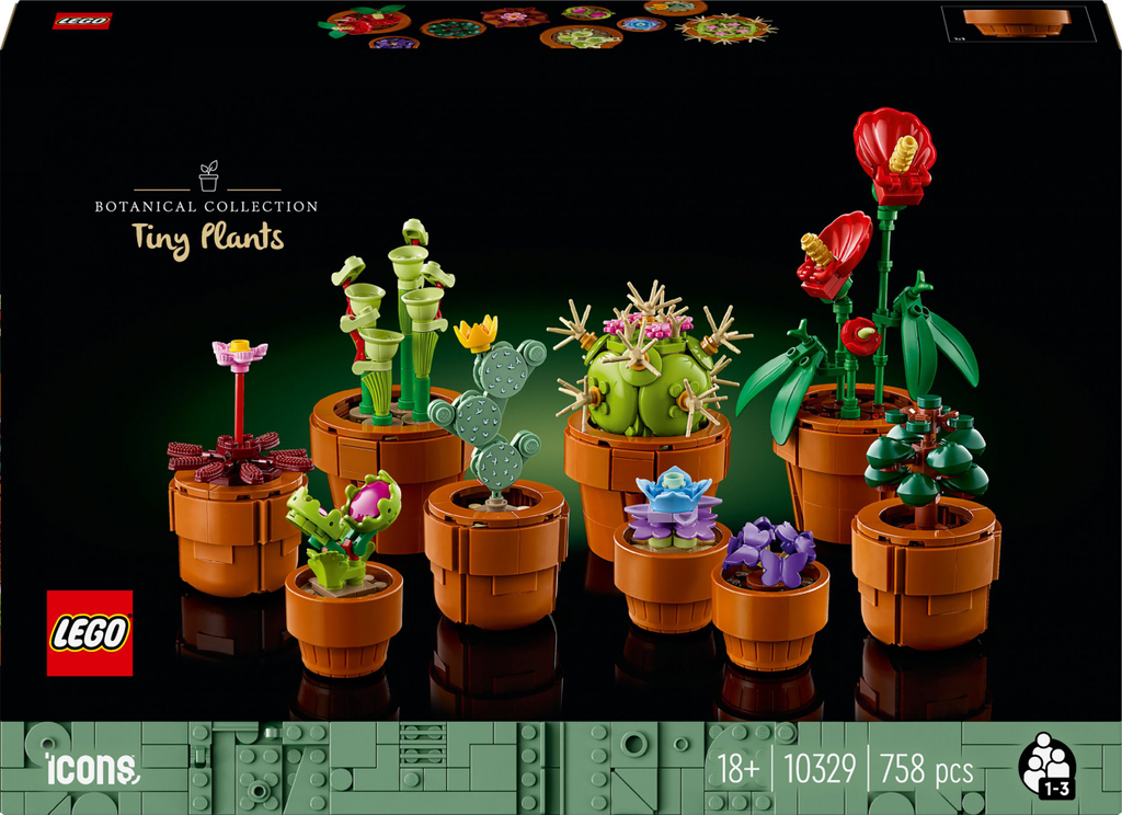 Set bimësh Lego Icons Tiny Plants 10329