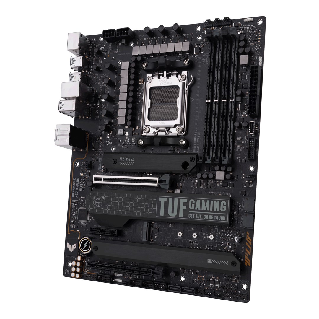 Pllakë amë ASUS TUF Gaming X670E-PLUS AMD X670 Socket AM5 ATX