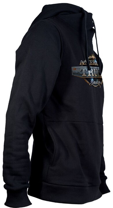 Duks Euro Truck Simulator - e zezë me logo (XL)