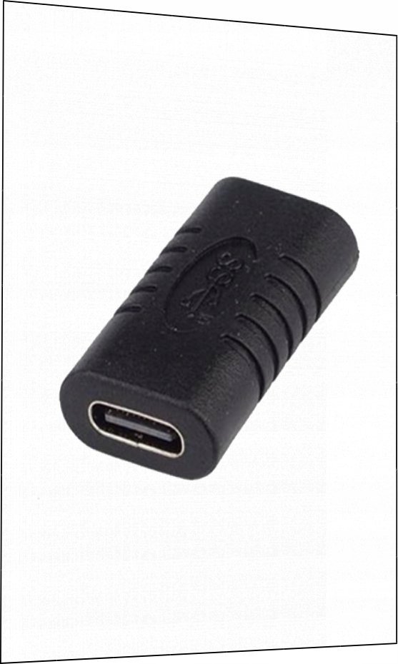 Adapter PremiumCord USB C në USB C, USB 3.1, 10 Gbps, i zi