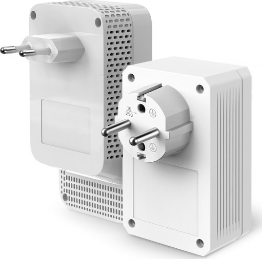 Adapter powerline TP-Link TL-WPA7619 KIT, 1000 Mbit/s, Wi-Fi, i bardhë, set 2 copë