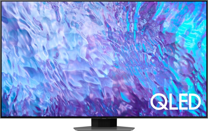 Televizor Samsung QE75Q80C, 75" (189cm), 4K UHD, i argjendtë