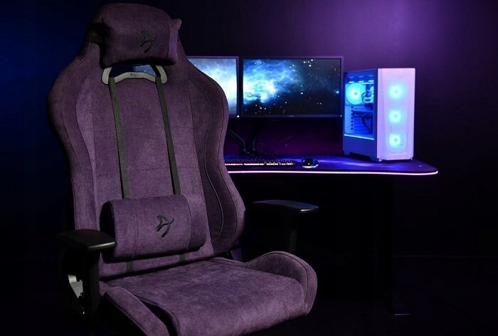 Karrige gaming Arozzi Torretta Soft Fabric, ergonomike, ngjyrë lejla
