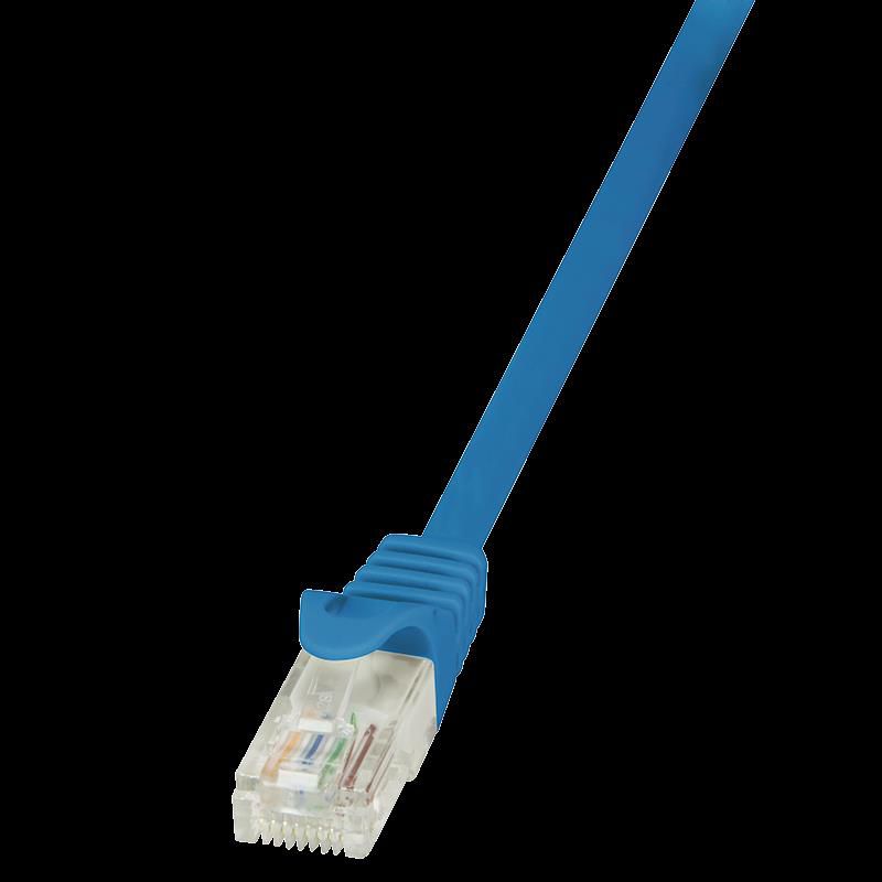 Kabllo rrjeti LogiLink CP1086U, RJ-45, Cat.5e, 7.5m, e kaltër