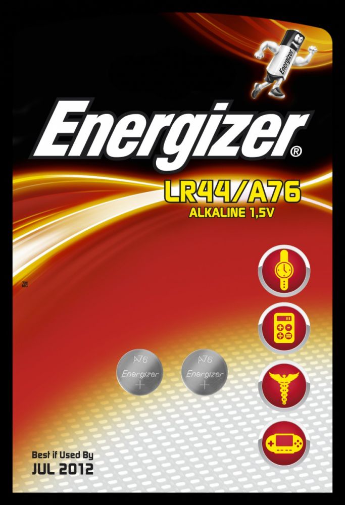 Bateri kapsulë Energizer LR44, alkaline 1.5V, paketim 2 copë