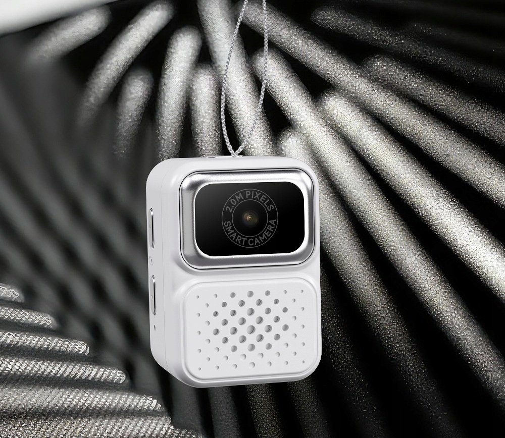 Kamerë mini digjitale XREC X3, 2MP, ekran LCD 0.96", e bardhë