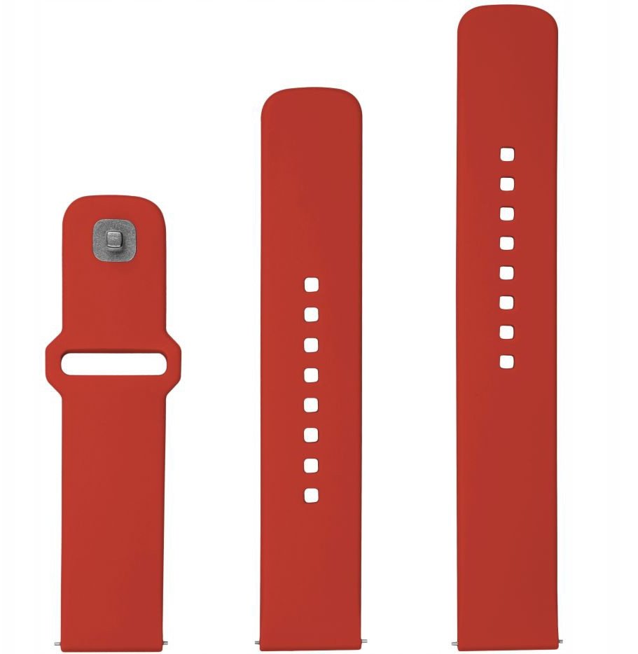 Силиконски ремен FIXED Silicone Sports Strap, 22mm Quick Release, црвен