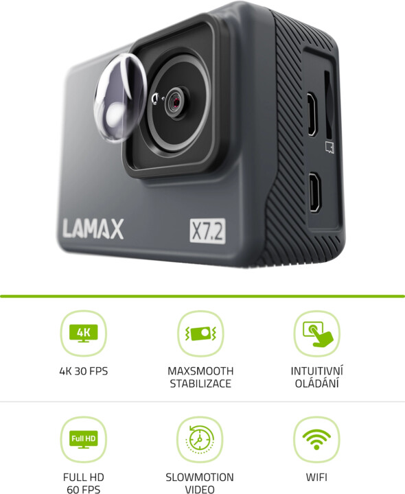 Kamerë LAMAX X7.2, e zezë