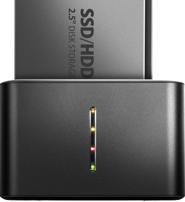 Докинг станица Axagon ADSA-D25 CLONE MINI, USB 3.0 5 Gbps, за 2 дискови 2.5\", сива