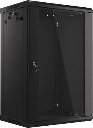 Kabinet Lanberg WF01-6418-10B, 19", 18U, i zi