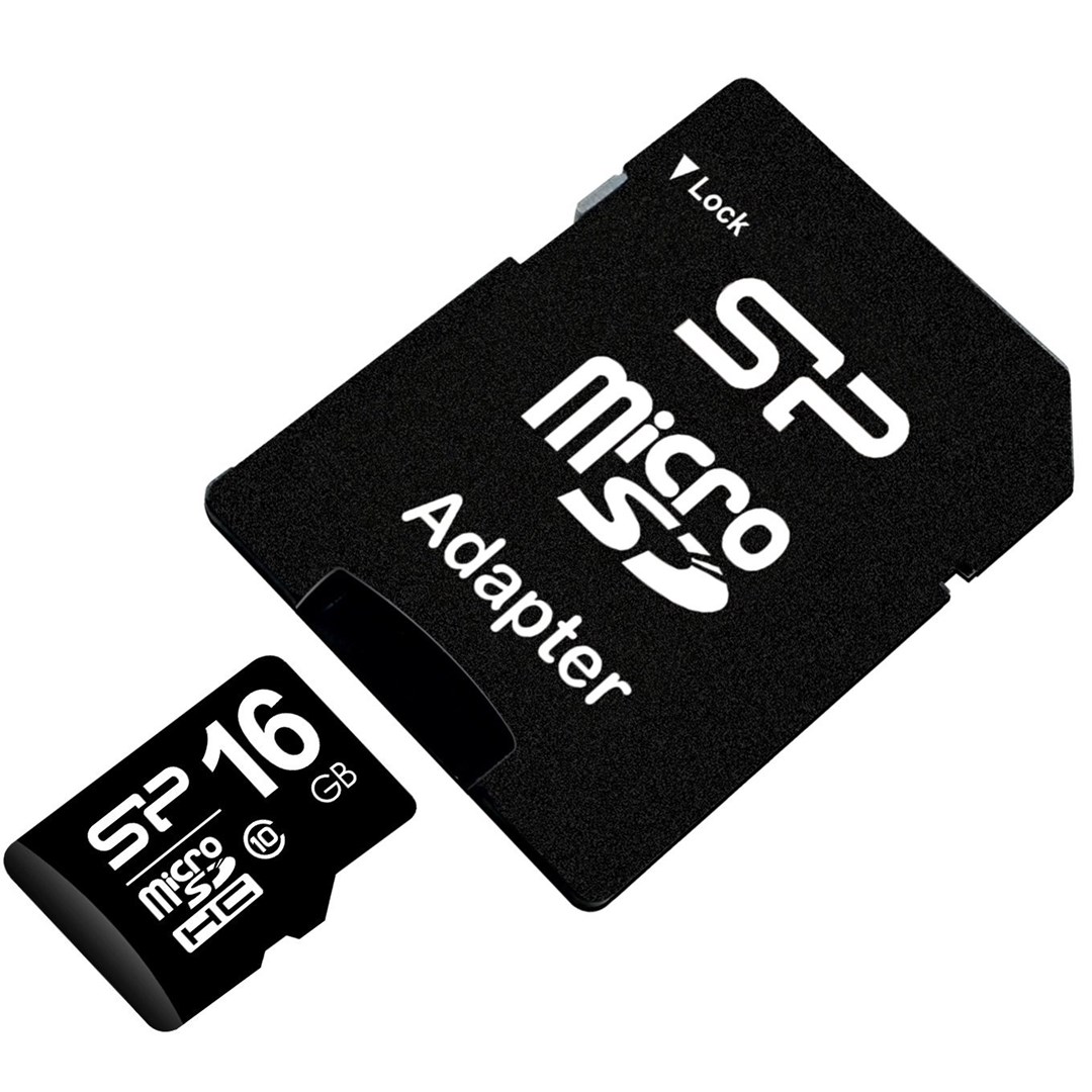 Kartë e memories Silicon Power SP016GBSTH010V10SP, MicroSDHC, 16 GB, Class 10