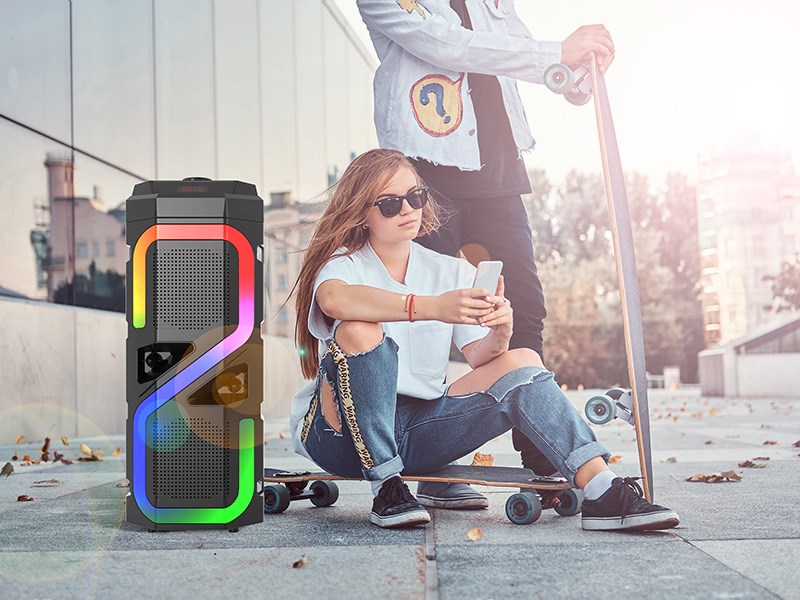 Altoparlant Bluetooth Tracer Natrix 16W TWS LED TRAGLO47193