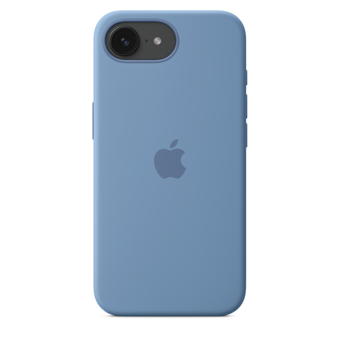 Apple iPhone 16e Silicone Case, Winter Blue