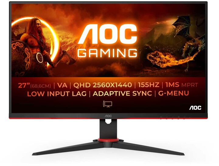 Monitor AOC Q27G2E 27" LED, QHD, i zi