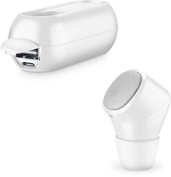 Kufje CellularLine Power Mini me kuti karikimi, e bardhë