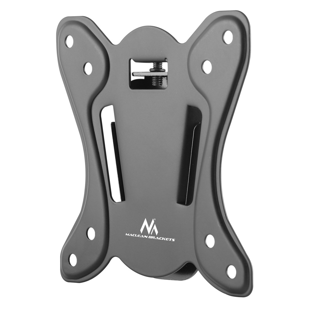 Mbajtëse muri për TV Maclean MC-715A, 13-27", VESA 75x75/100x100, e zezë