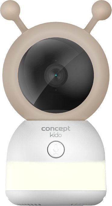 Електронска бебифон негувателка Concept KIDO KD4010, екран 5" LCD, Wi-Fi, бела