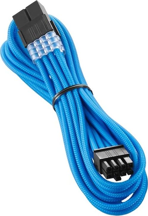 Kabllo zgjatëse energjie CableMod CM-PCAB-8PCI-N45KLB-3PC-R, 8-pin PCI-e, 0.45m, e kaltër