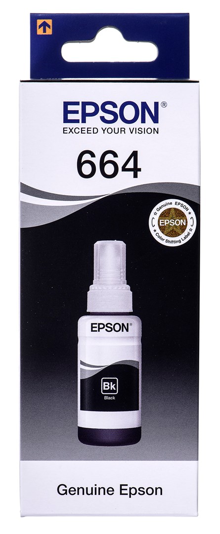 Ngjyrë printeri Epson T6641, C13T66414A, e zezë