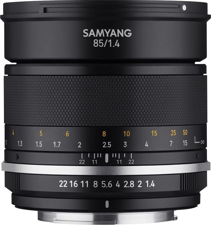 Objektiv Samyang Canon EF 85mm F1.4 MK2, fokus manual, i zi